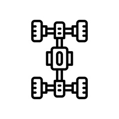 chassis icon for your website, mobile, presentation, and logo design.
