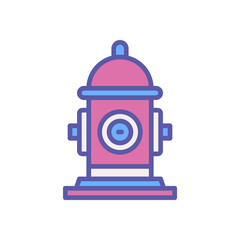 fire hydrant icon for your website design, logo, app, UI. 