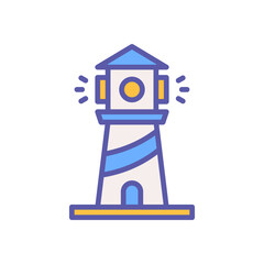 lighthouse icon for your website design, logo, app, UI. 