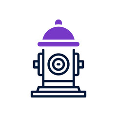 fire hydrant icon for your website design, logo, app, UI. 