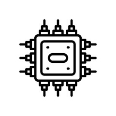 cpu icon for your website, mobile, presentation, and logo design.