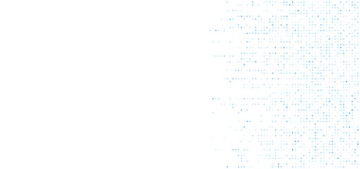 Digital technology background. Digital data square blue pattern pixel background