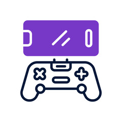 gamer icon for your website, mobile, presentation, and logo design.