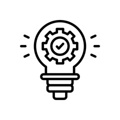 innovation icon for your website, mobile, presentation, and logo design.