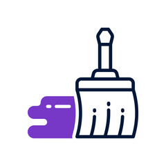 paint brush icon for your website, mobile, presentation, and logo design.