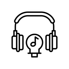 creative music icon for your website, mobile, presentation, and logo design.