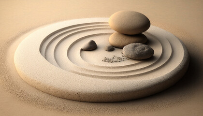 smooth sea stones on the sand beautiful stones