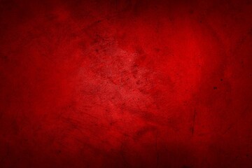 Red textured concrete wall background