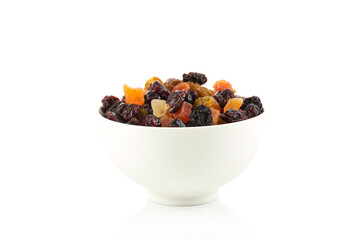 Mix variety of dried fruit