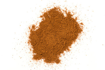 cinnamon powder closeup