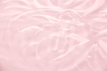 Background of pink transparent gel liquid - 568927667