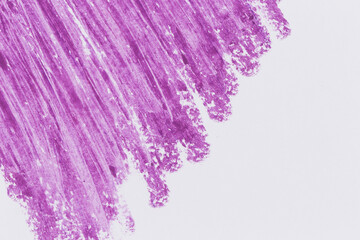 Purple color crayon hand drawing texture