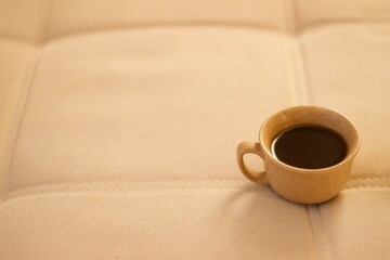 cup of coffee in the morning. espresso coffee
