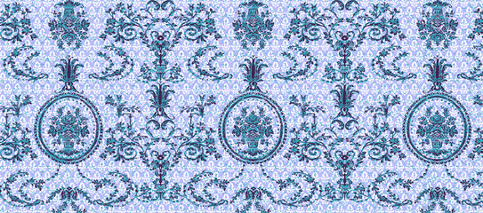 Digital And Textile Design Pattern