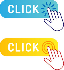 Click button with hand cursor.