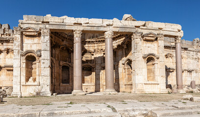 Obraz premium Temple of Jupiter, Baalbek, Lebanon