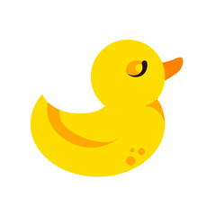 duck, rubber duck - vector icon