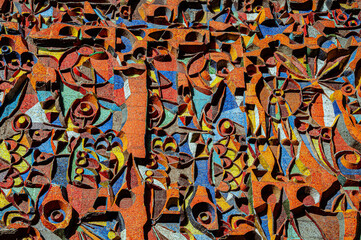 Zurab Tsereteli mosaic