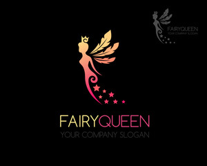 Fairy queen logo.