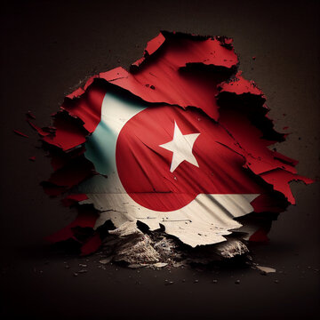 earthquake Today tukey flag