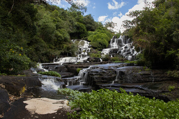 waterfall in the park