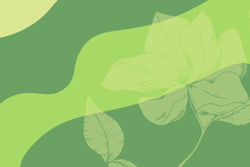 Vector abstract background. Banner. Poster. Abstraction. Background. A color scheme. Marketing. Minimalism. Spring.