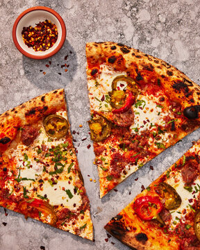 Three Slices of Pizza