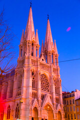 Fototapeta premium The Eglise Saint Vincent de Paul is a Roman Catholic church in Marseille, France