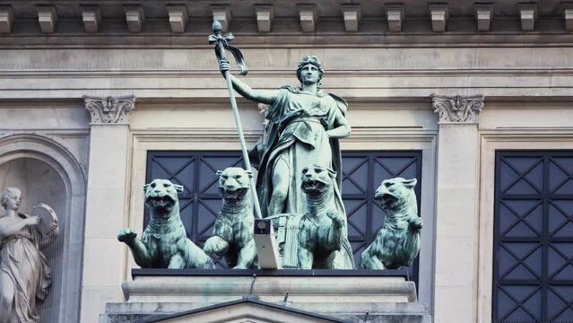 Old Opera House in Frankfurt Germany