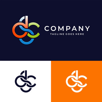 DSC letter logo vector for branding