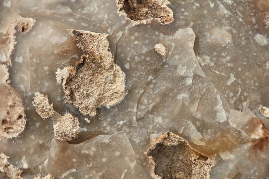 Natural texture of mineral stone and rough rock.