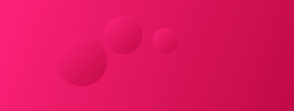 Abstract Pink red gredient banner background 