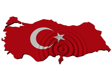 2023 turkey earthquake center base 3d earthquake waves