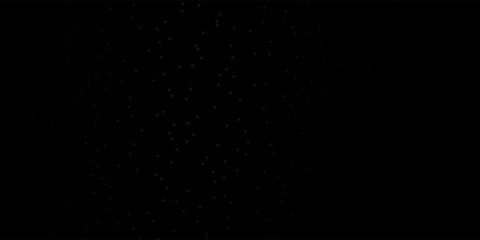 Dark Pink vector background with small and big stars.