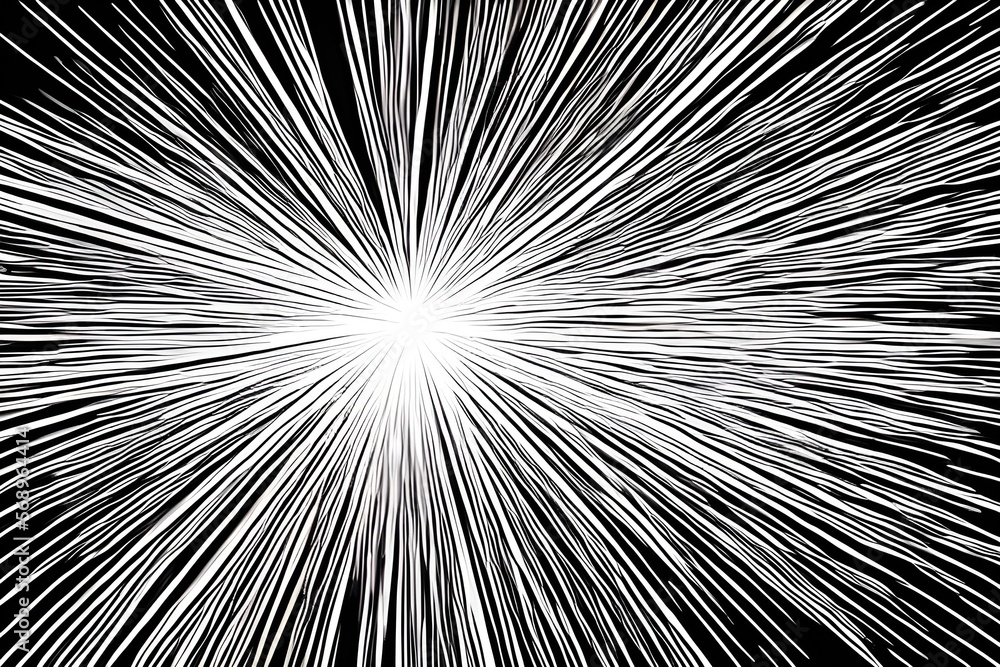 Poster abstract background in the form of sparks or flashes.