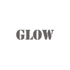 Glow text