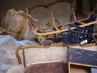 Old furniture for restoration