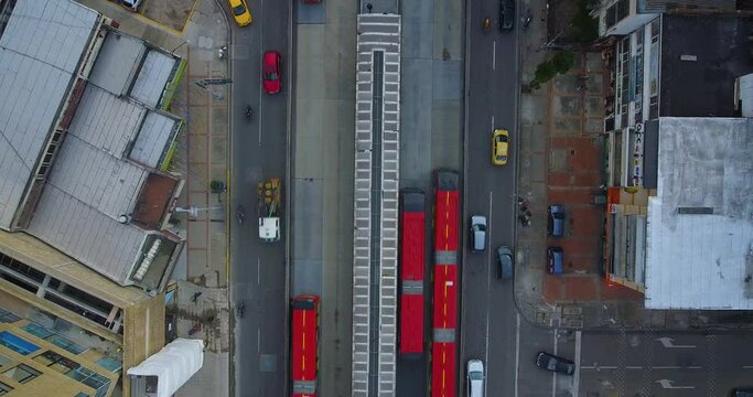 Trasmilenio Bogota Colombia 