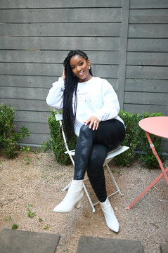 Beautiful Woman outside 