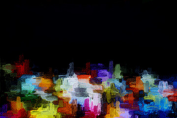 colored abstraction for desktop screensavers and backgrounds