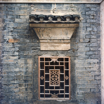 Lintel and brick wall