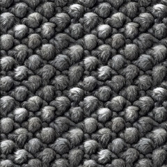 Seamless grey wool texture