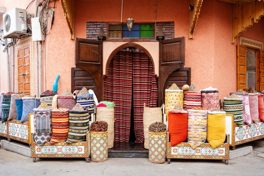 Spice market in Marrakech