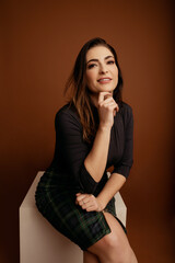 Beautiful Woman in Studio