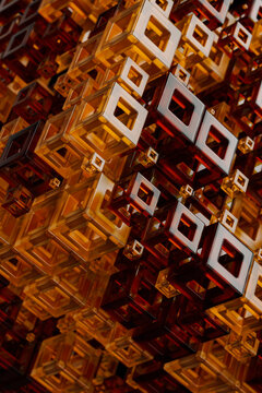 Abstract cubes