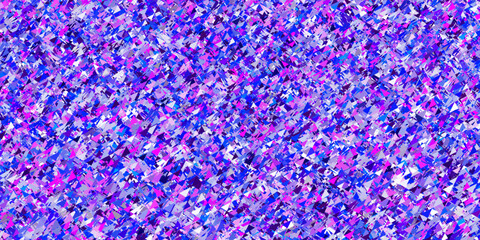 Light Pink, Blue vector texture with triangular style.