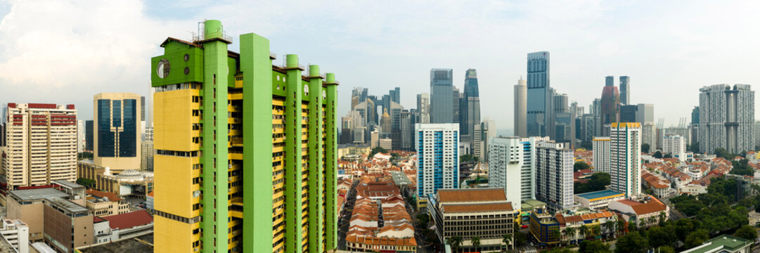 Peoples park and Chinatown Singapore