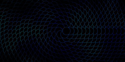 Dark Blue, Green vector texture with circles.
