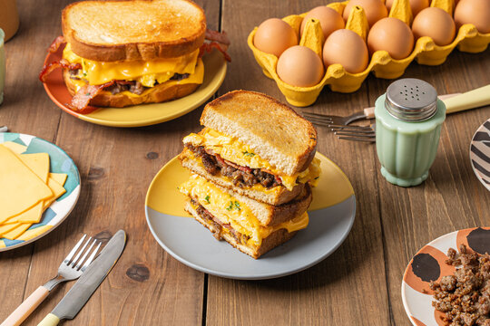 Breakfast or Brunch Sandwich
