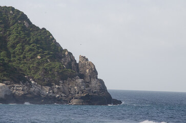 Fototapeta premium rock in the sea